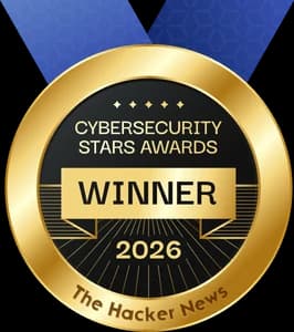 Cybersecurity Stars Awards 2026 winner medal